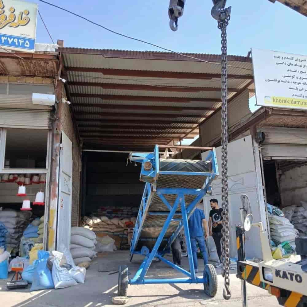 2 -meter conveyor for livestock and poultry feed factory
